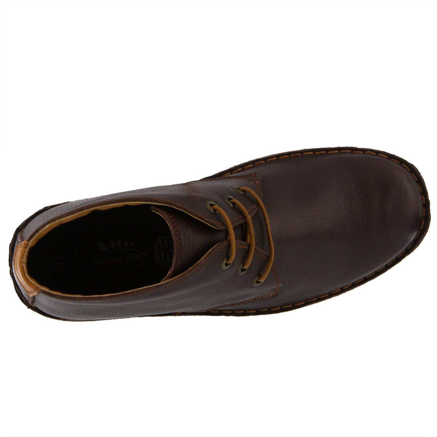 Spring Step Men Mathias Brown Shoe US 9.5-10