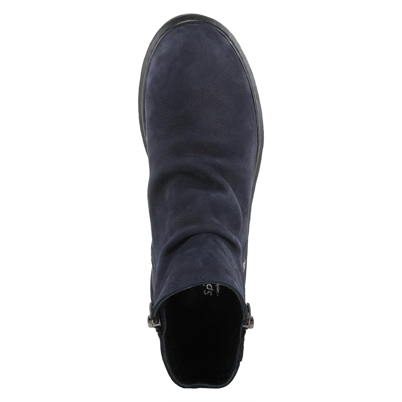 Spring Step Women's Addlyn Nubuck Leather Bootie Navy Nubuck EU 39 / US 8.5