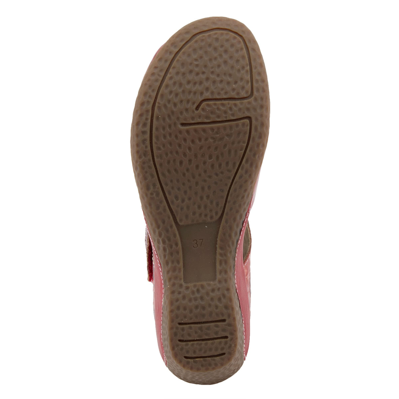 Spring Step L'Artiste Gloss-Pansy Mary Jane Shoes for Women - Ladies Shoes with Hooks and Loops Closure - Womens Shoes for Outdoor, Casuals, Wedding - Red EU 38 / US 7.5-8