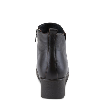 Spring Step Women's Aaronela Leather Bootie Brown EU 39 / US 8.5
