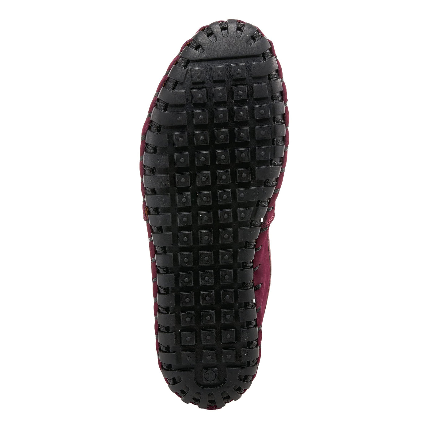 Spring Step Kathaleta Shoes for Women - Ladies Slip-On Shoes with Rubber Outsole - Comfortable Leather Shoes for Womens - Bordeaux EU 40 / US 9