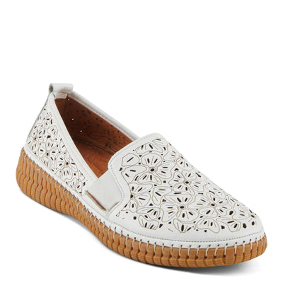 Spring Step Women's Jookin-W Loafer Flat, White, 6