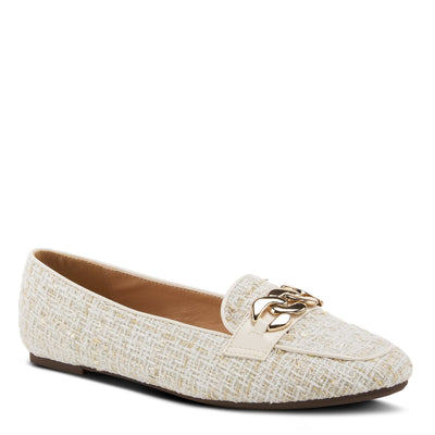 PATRIZIA Women's Boucle Slip-On ShoeOff White EU 38 / US 7.5-8