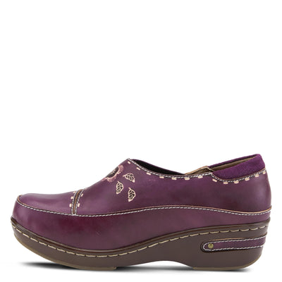 Spring Step L'Artiste Women's Burbank Slip-On Shoe Purple EU 41 / US 9.5-10