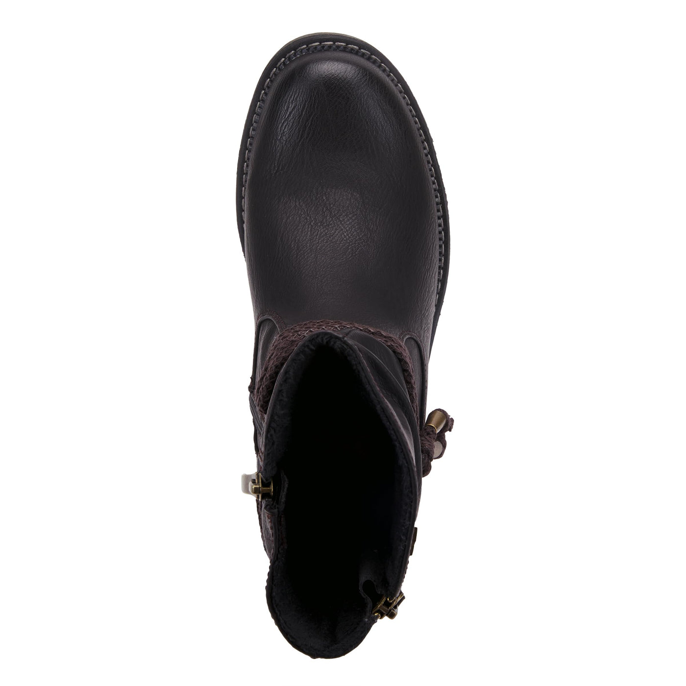 Spring Step Relife Kathie Mid-Calf Boots for Women - Waterproof Ladies Boots With Zipper Closure - Western Low Heel Ankle Boots for Women - Black EU 41/9.5-10