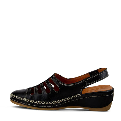 Spring Step Women's Sauter Slingback Shoe Black EU 36 / US 5.5-6