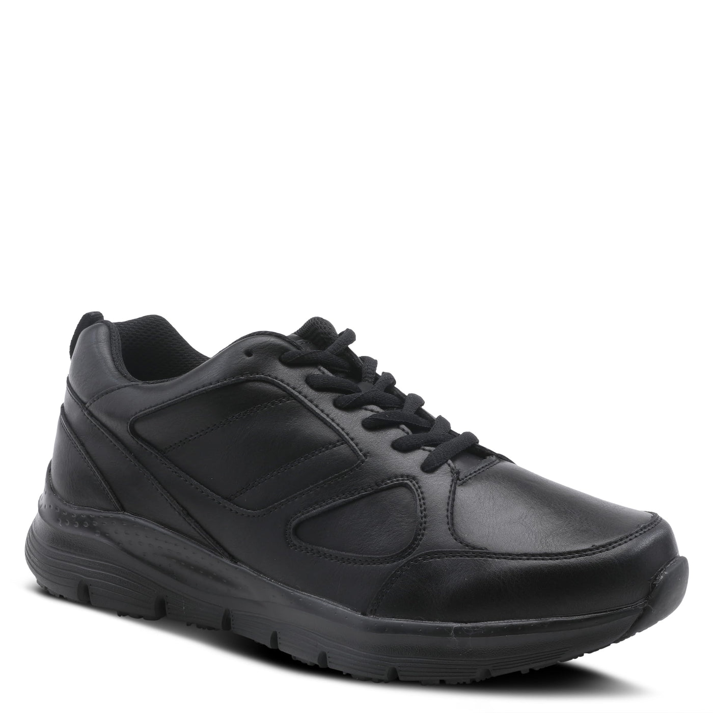 Spring Step Professional Men's Eames Lace-up Sneaker Black EU 43 / US 11.5-12