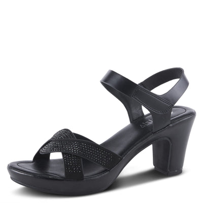 PATRIZIA Women's Cantra Slingback Sandal Black EU 42 / US 10.5-11