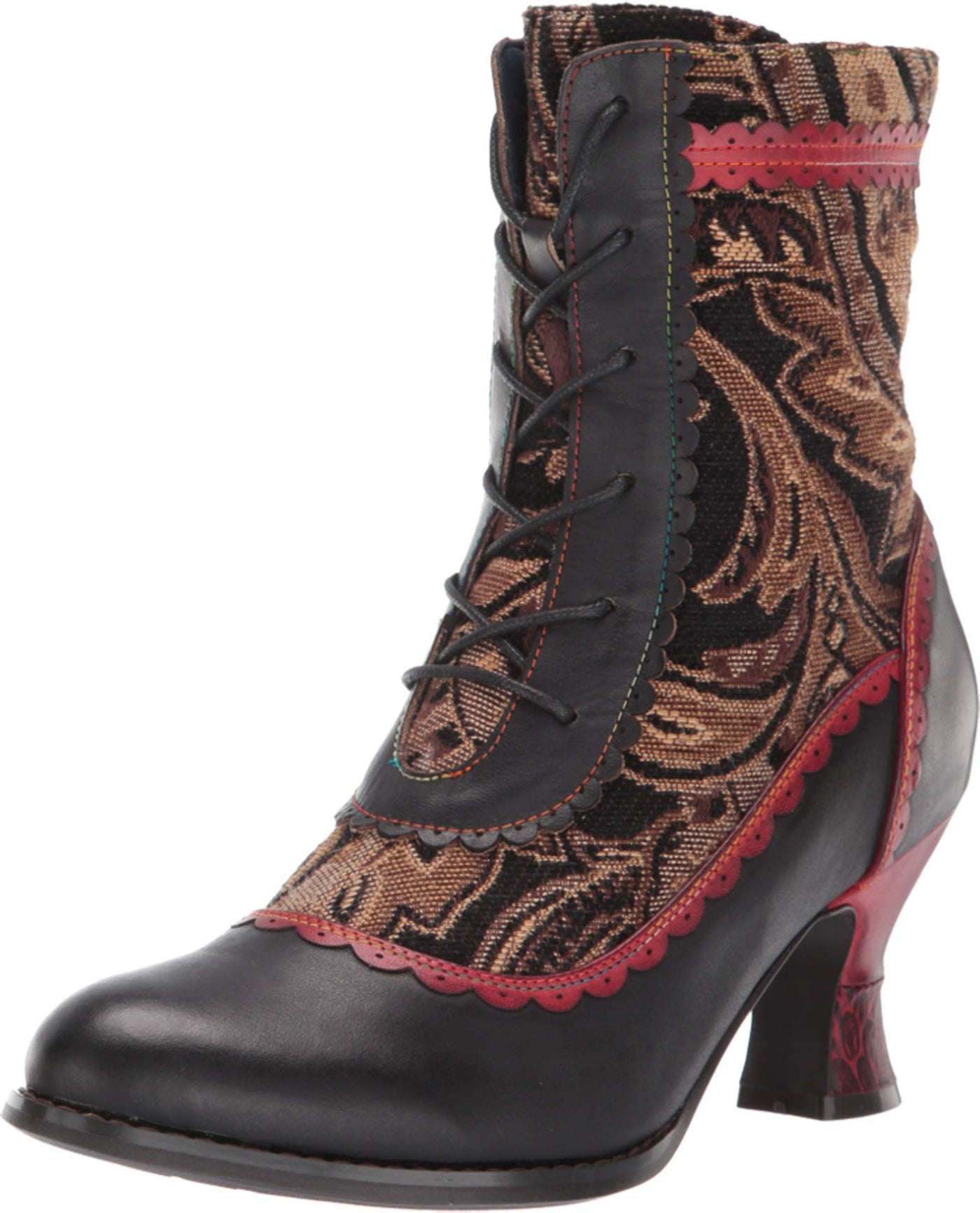 L`Artiste Womens Bewitch Black Multi Boot - 35