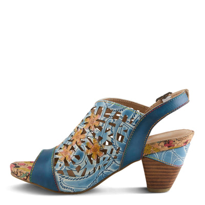 L'Artiste by Spring Step Women's Eclipsing Pump, Blue Multi, 7.5-8
