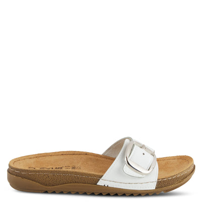 Flexus Women's Baronca Slide Sandal White EU 39 / US 8.5