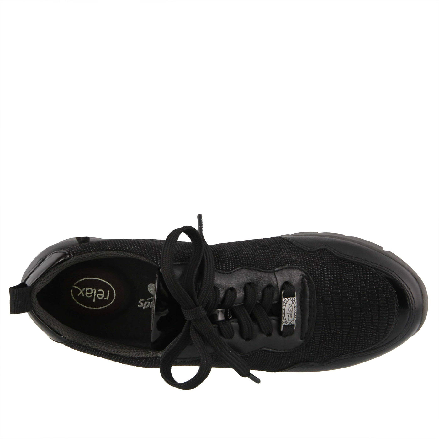 Spring Step Women's NYLLA Oxford, Black, 5.5-6