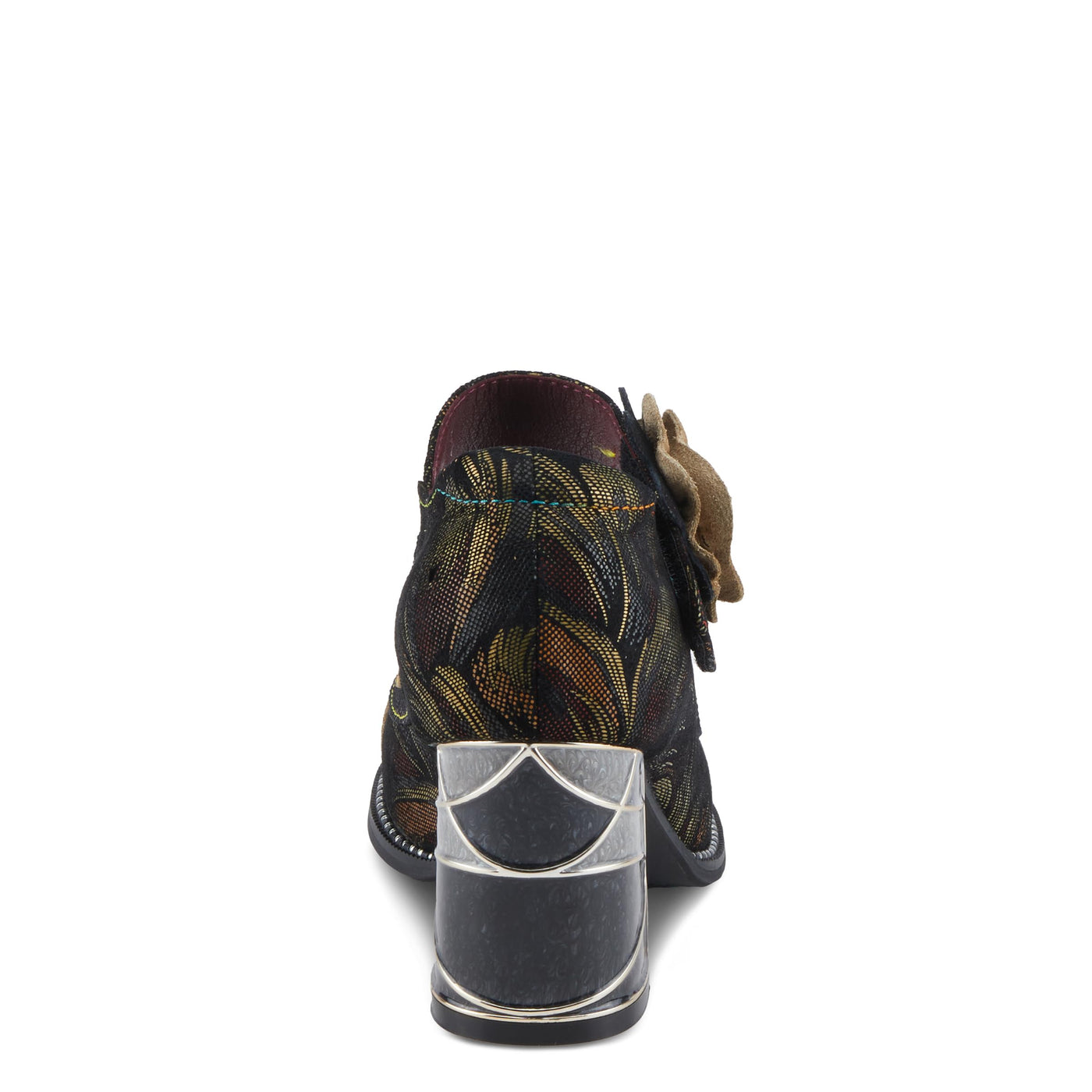 L'Artiste by Spring Step Women's Beverly Hills Mary Jane Heeled, Gold Multi, 7