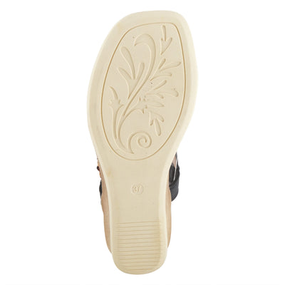 PATRIZIA Women's Kalil Slingback Sandal Black EU 40 / US 9