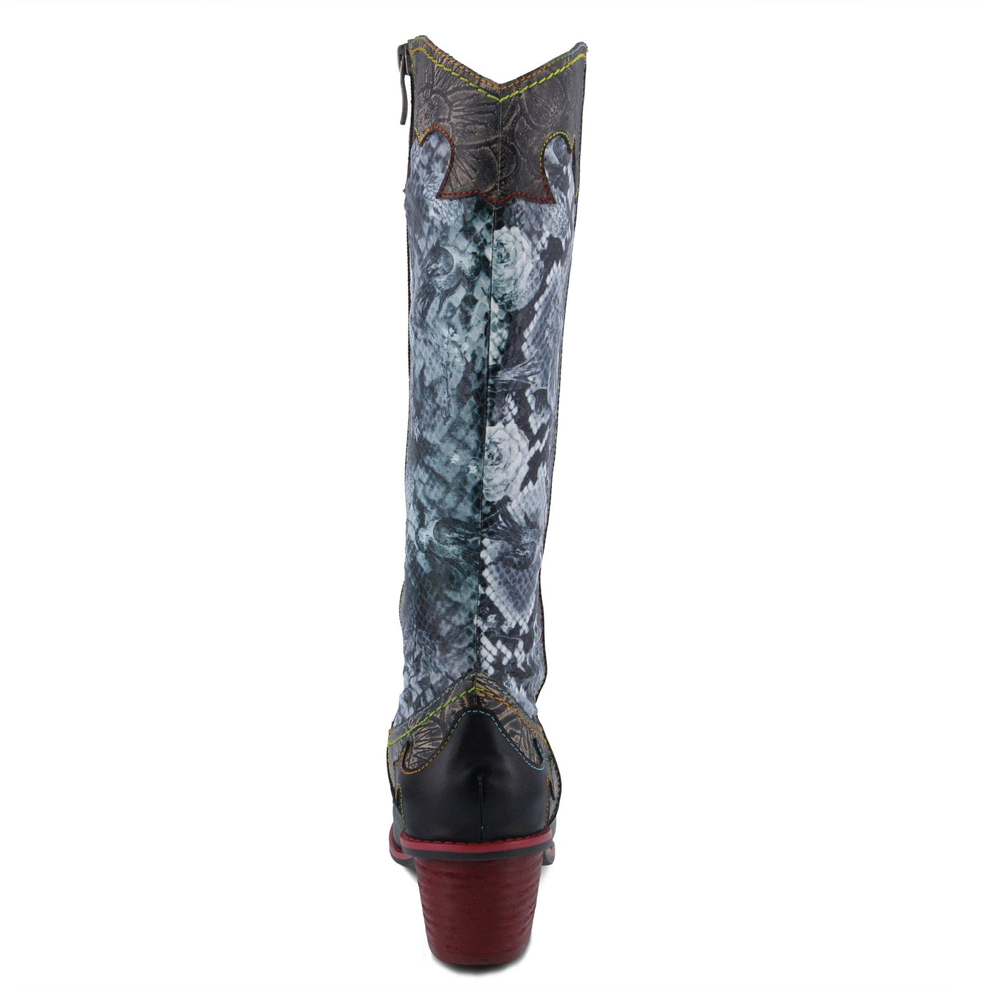 Spring Step L'Artiste Women's Rodeo Boot Black Multi EU 41 / US 9.5-10