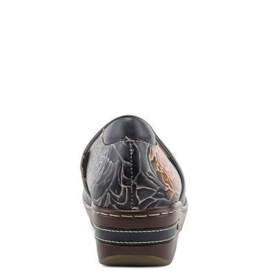 Spring Step L'Artiste Women's Elkayjay Clogs Navy Multi EU 39 / US 8.5