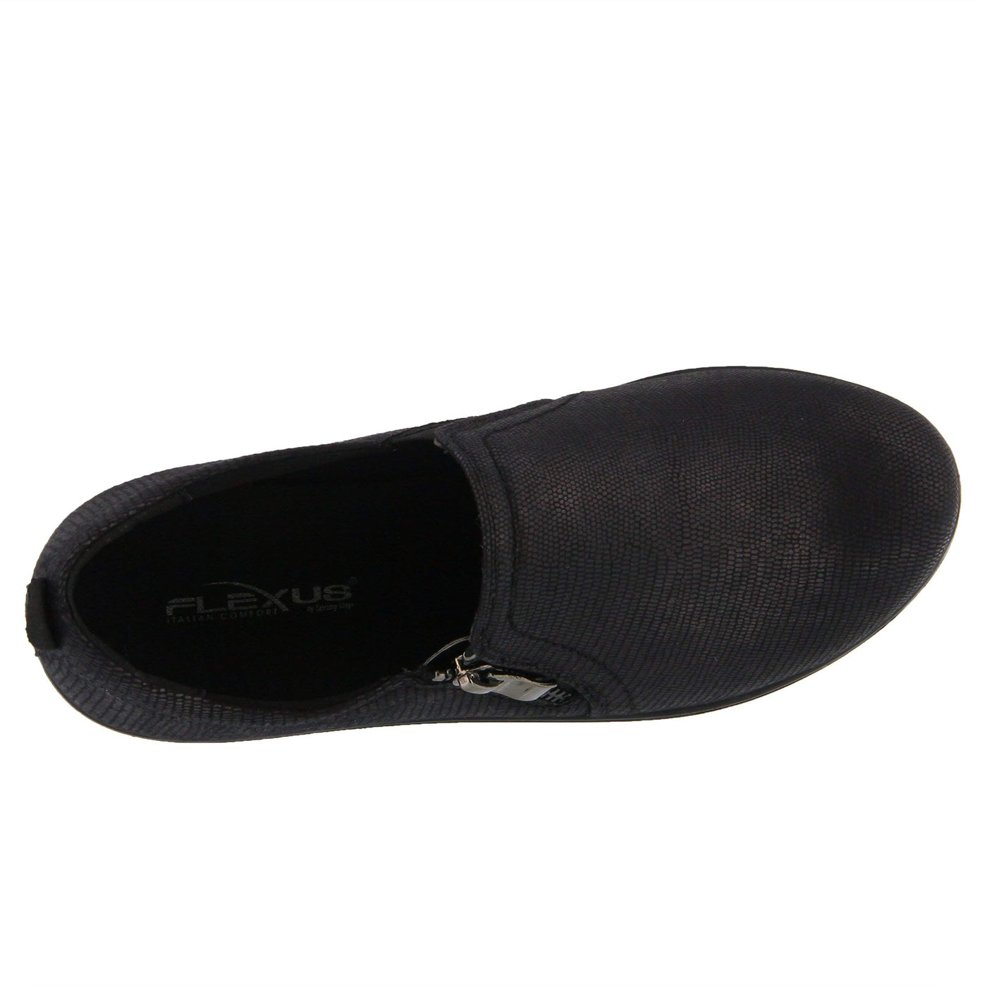 Flexus by Spring Step Women's MANDIELLA Loafer Flat, Black, 5