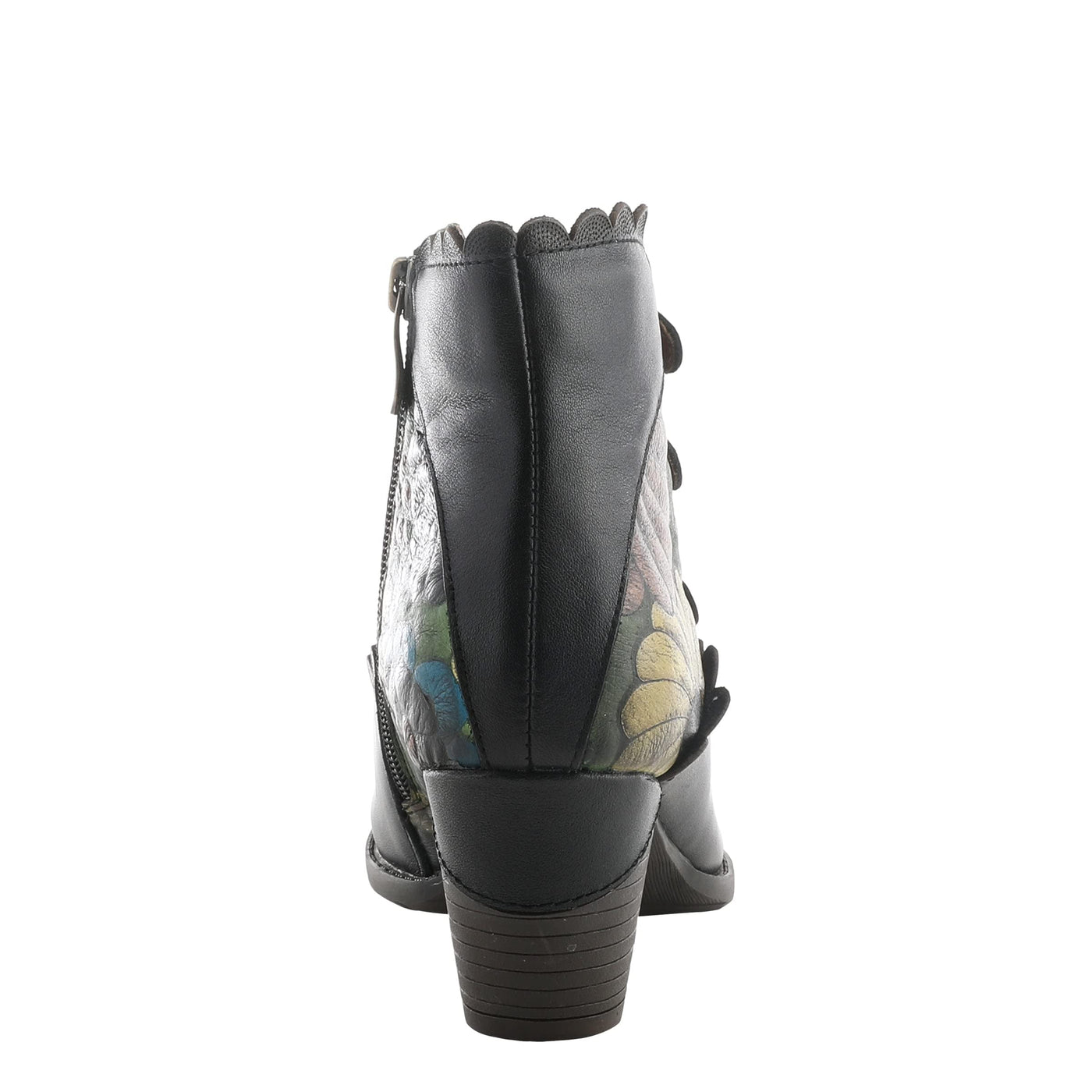 Spring Step L'Artiste Women's Iwantit Black Multi Booties EU 36 / US 5.5-6