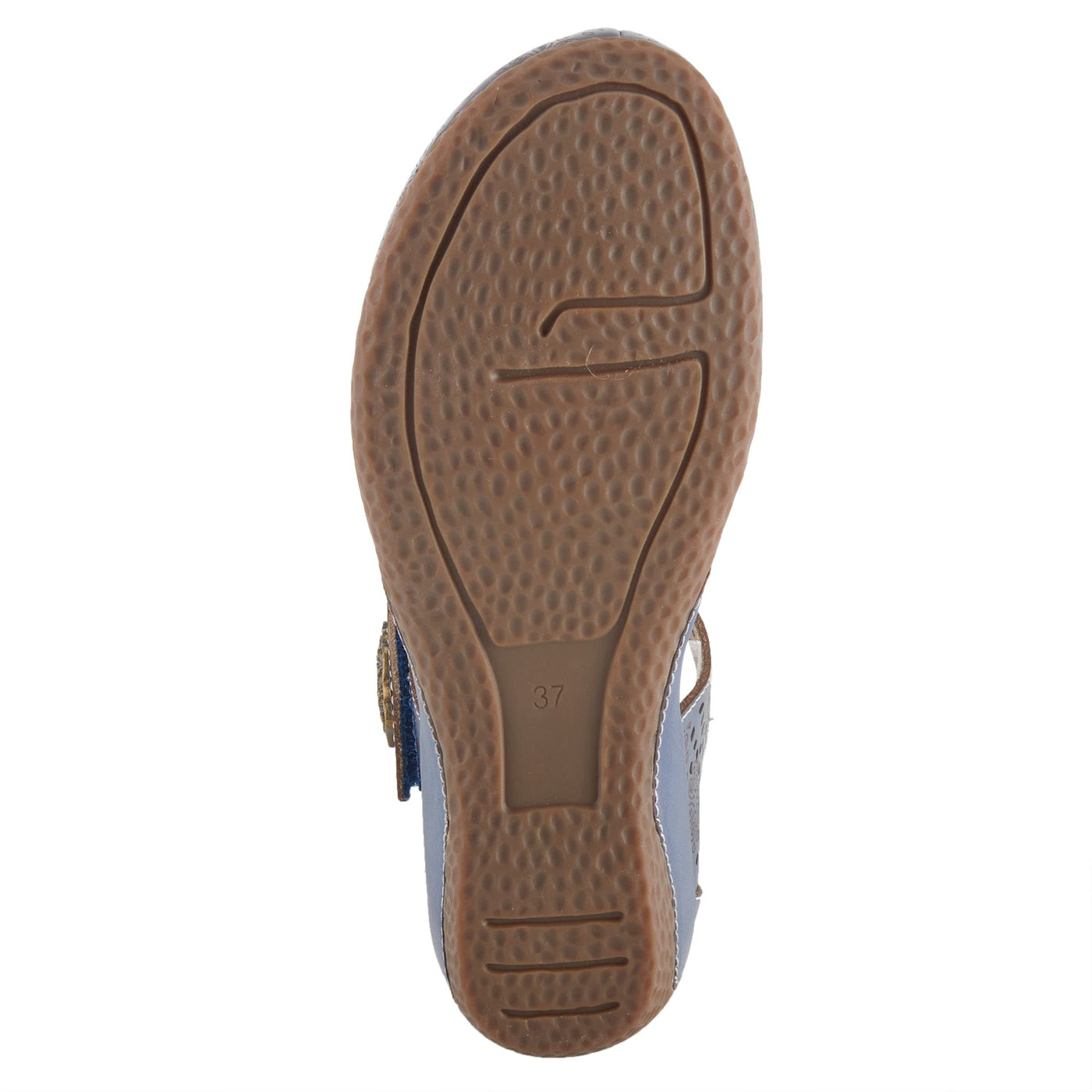 Spring Step L'Artiste Women's Americana Wedge Mary Jane Shoe Navy EU 36 / US 5.5-6