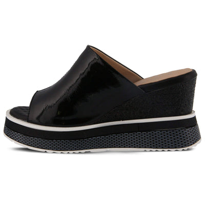 L�Artiste by Spring Step Women's ALURRIN Platform, Black, 9.5-10