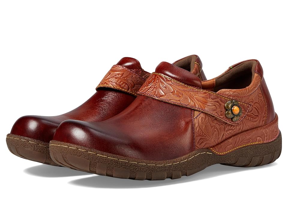 Spring Step L'Artiste Women's Gyarados Leather Slipper Camel Multi EU 41 / US 9.5-10