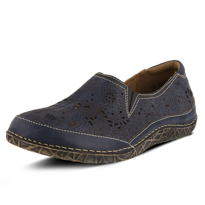 Spring Step L`Artiste Women's Libora Slip-On Shoe Navy EU 42 / US 10.5-11