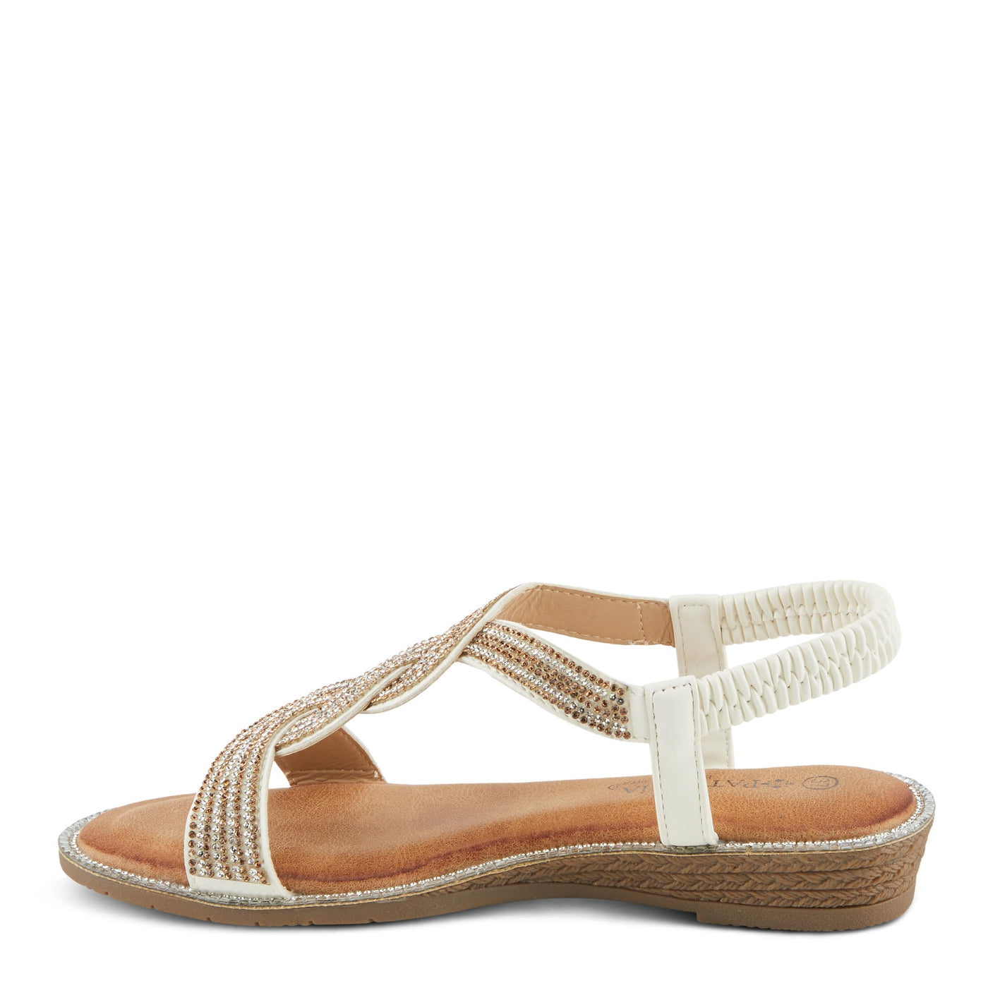 PATRIZIA Women's INVITE Flat Sandals White EU 40 / US 9
