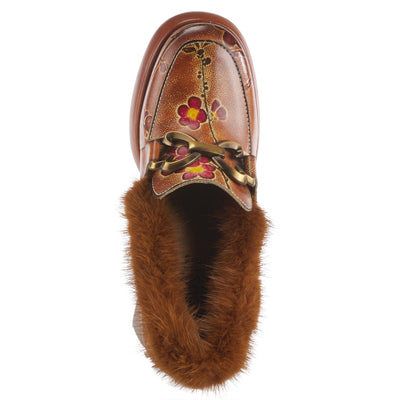 Spring Step L'Artiste Women's Tancy Leather Heel Camel Multi EU 37 / US 6.5-7