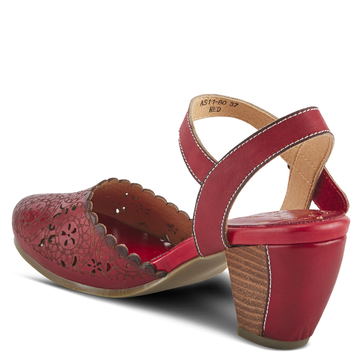 Spring Step L'Artiste Women's Eiloota Sandals Red EU 36 / US 5.5-6