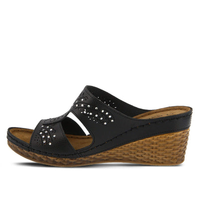 Flexus by Spring Step Women MINDELA,BLACK,5.5 M US