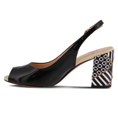 Azura by Spring Step womens SALENA, BLACK, 8.5 M US
