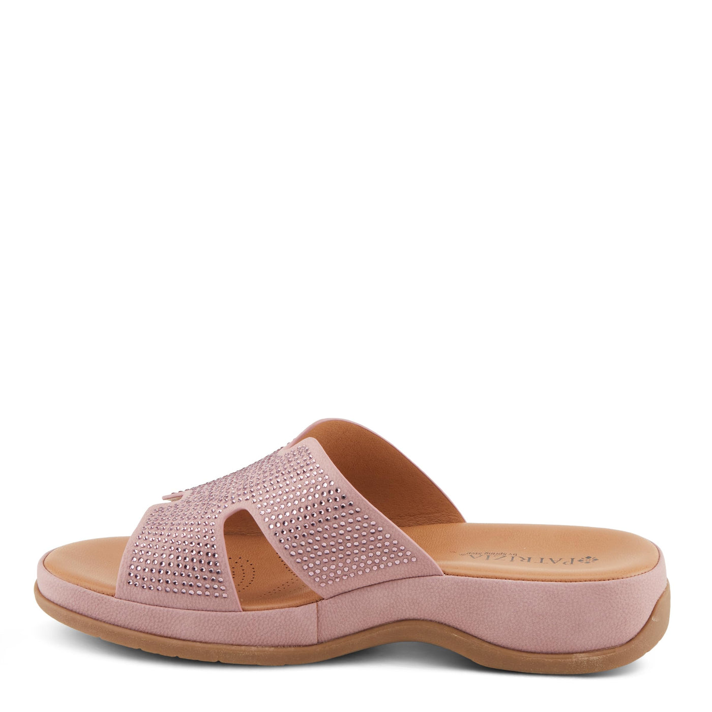 PATRIZIA Women's ENDLESS Crystal Platform Sandals Blush EU 41 / US 9.5-10