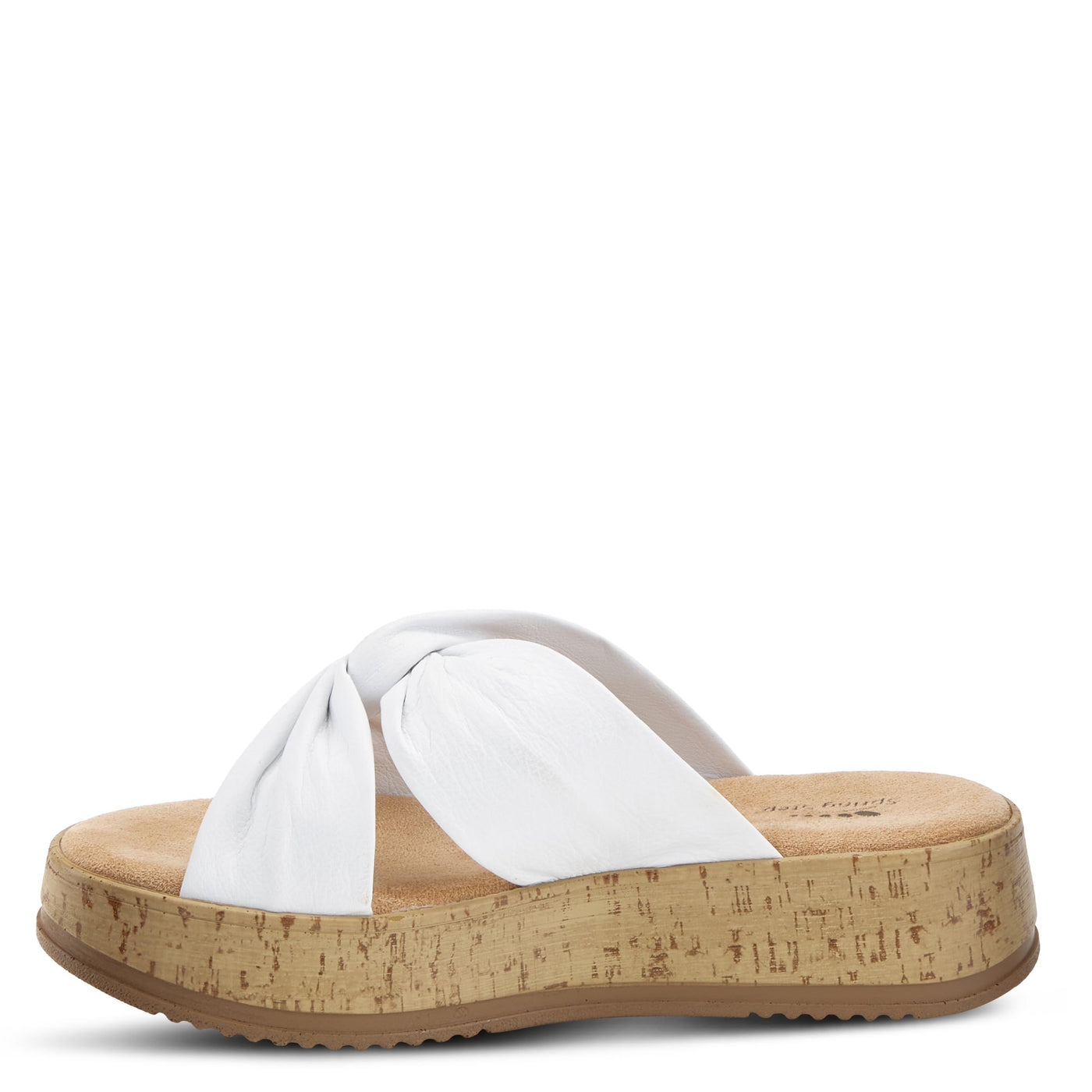 Spring Step Women's EBOSIA Slide Sandal White EU 40/9