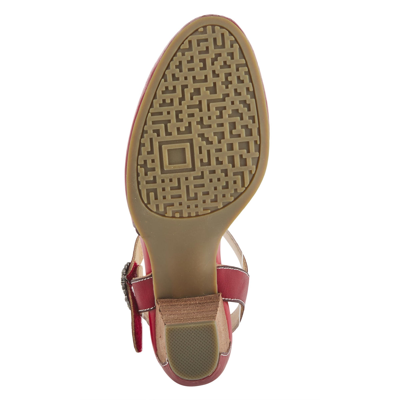 Spring Step L'Artiste Women's Eiloota Sandals Red EU 41 / US 9.5-10