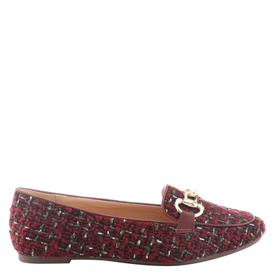 PATRIZIA Women's Knitknot Shoes Bordeaux Multi EU 41 / US 9.5-10