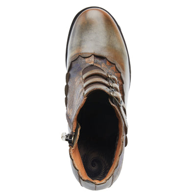 Spring Step L'Artiste Women's Iwantit Brown Multi Booties EU 36 / US 5.5-6