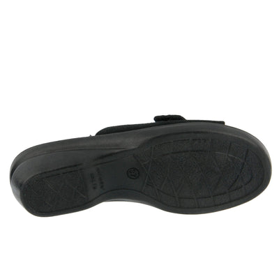Flexus by Spring Step Women's KEA Slide Sandal, Black, 6.5-7
