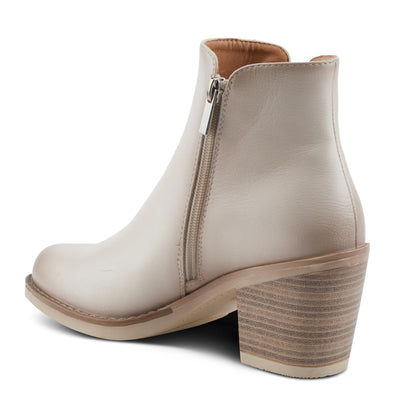 PATRIZIA Women's ALRK Heeled Booties with Fringe Tassels, Zipper Closure, and Western-Inspired Design Bone EU 36 / US 5.5-6