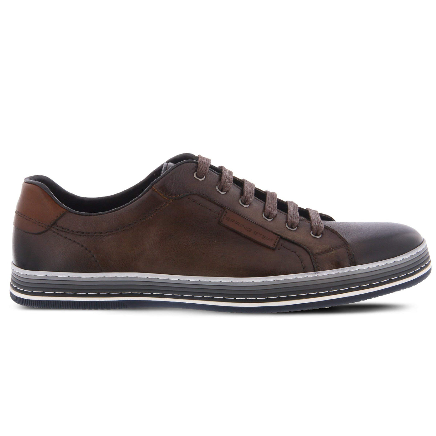 Spring Step Men Tommie Chocolate Brown Shoe US 8-8.5