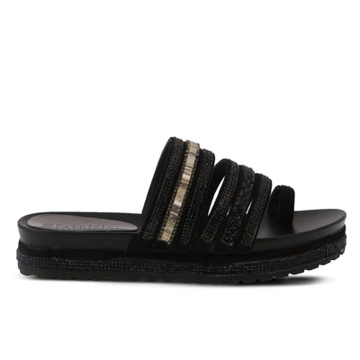 PATRIZIA Women's Bugmadi Sandals Black EU 38 / US 7.5-8