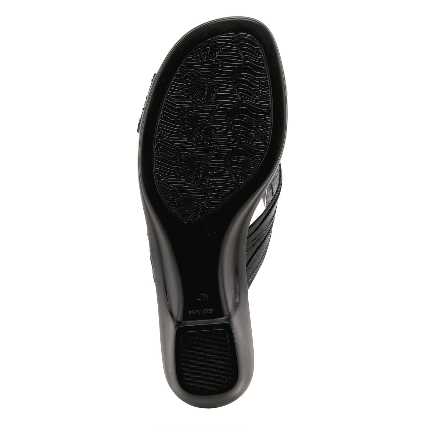 PATRIZIA Women's Apricot Sandals Black EU 41 / US 9.5-10