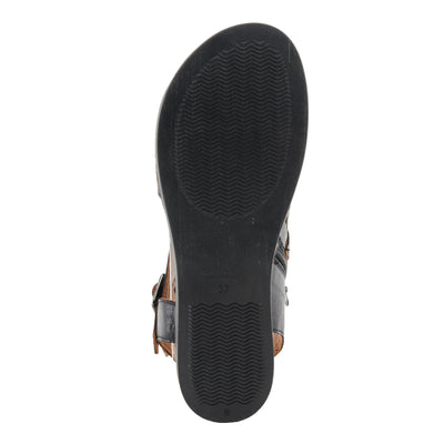 Spring Step Women's Covington Sandal, Black, 10.5