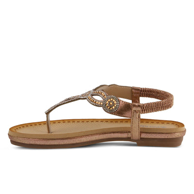 PATRIZIA Women's Aira Sandals Champagne EU 40 / US 9