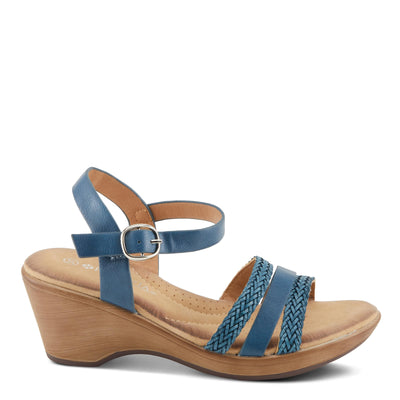 PATRIZIA Women's ZINOVIA Braided Strap Wedge Sandals
