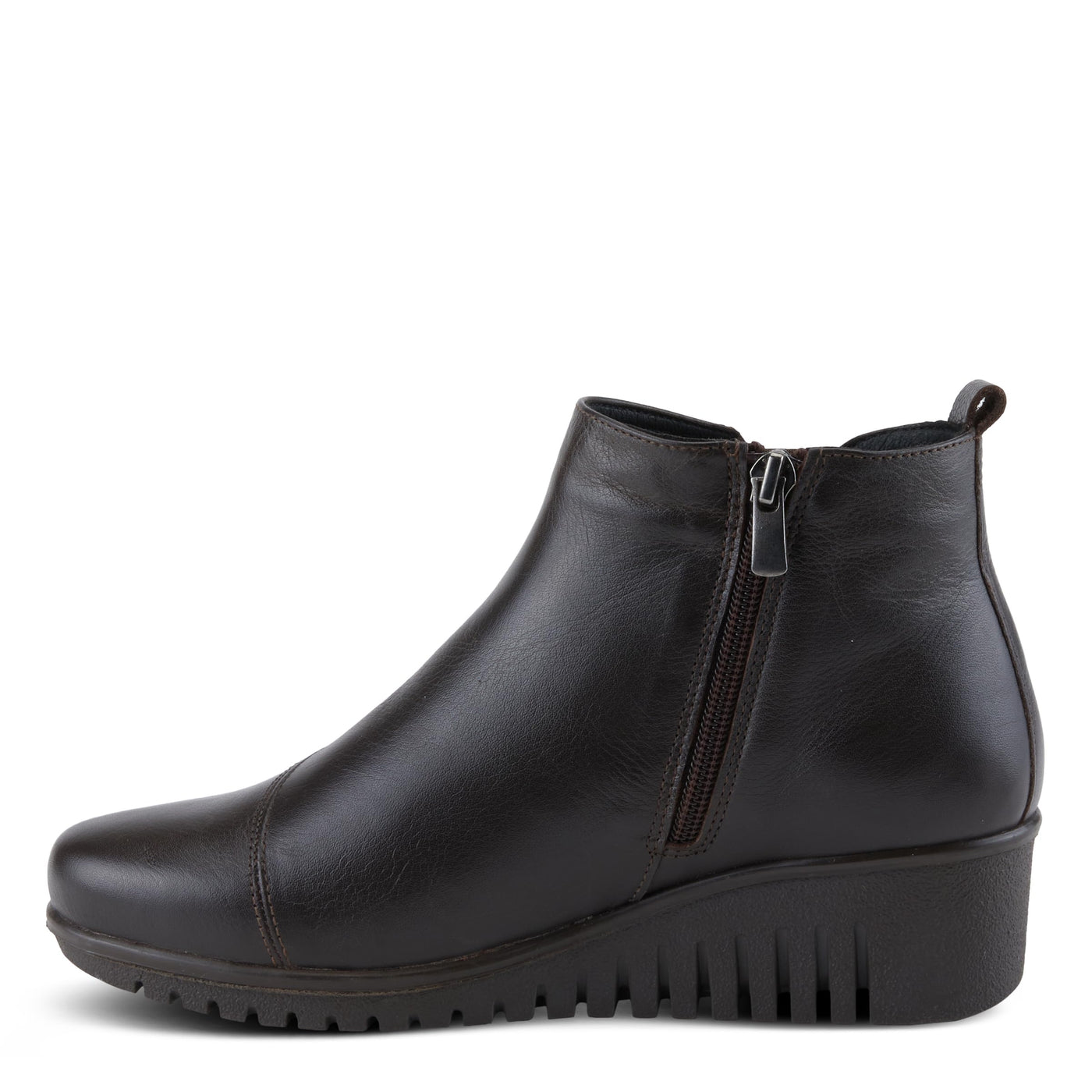Spring Step Women's Aaronela Leather Bootie Brown EU 39 / US 8.5