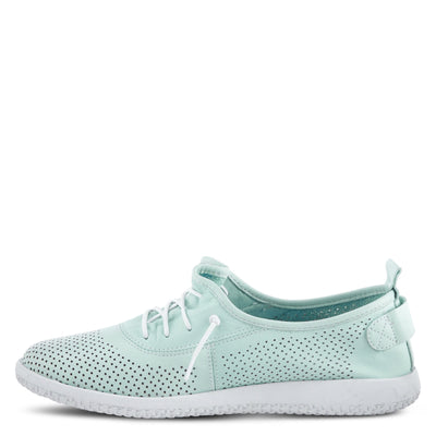 Spring Step Women's Skyharbor Sneaker, Sky Blue, 5.5-6