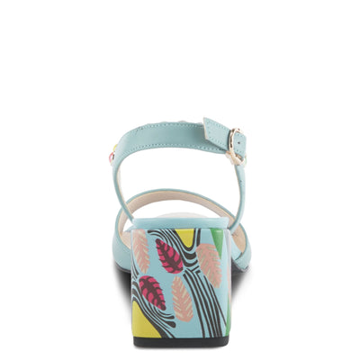 Azura Women's Legendary Slingback Sandal Blue EU 42 / US 10.5-11