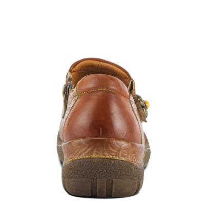 Spring Step L'Artiste Women's Gyarados Leather Slipper Camel Multi EU 37 / US 6.5-7