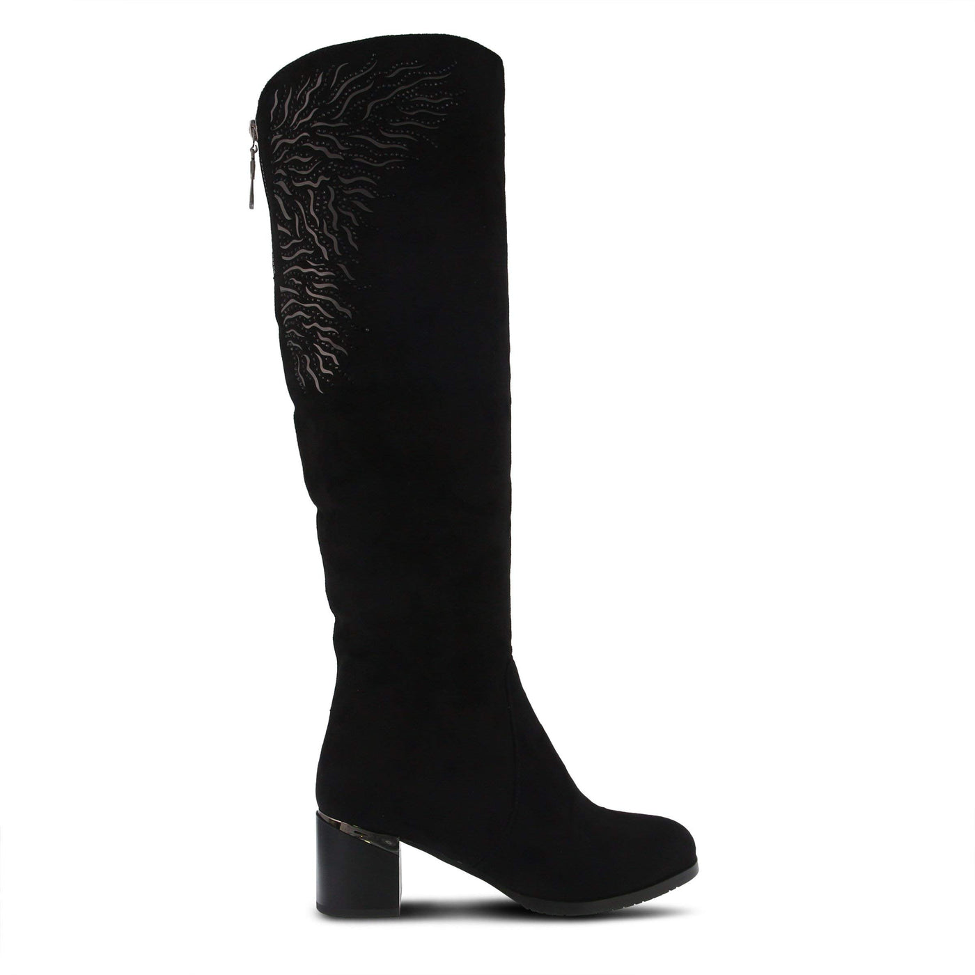 Azura by Spring Step womens Knee High Boot, Black, 8.5 US
