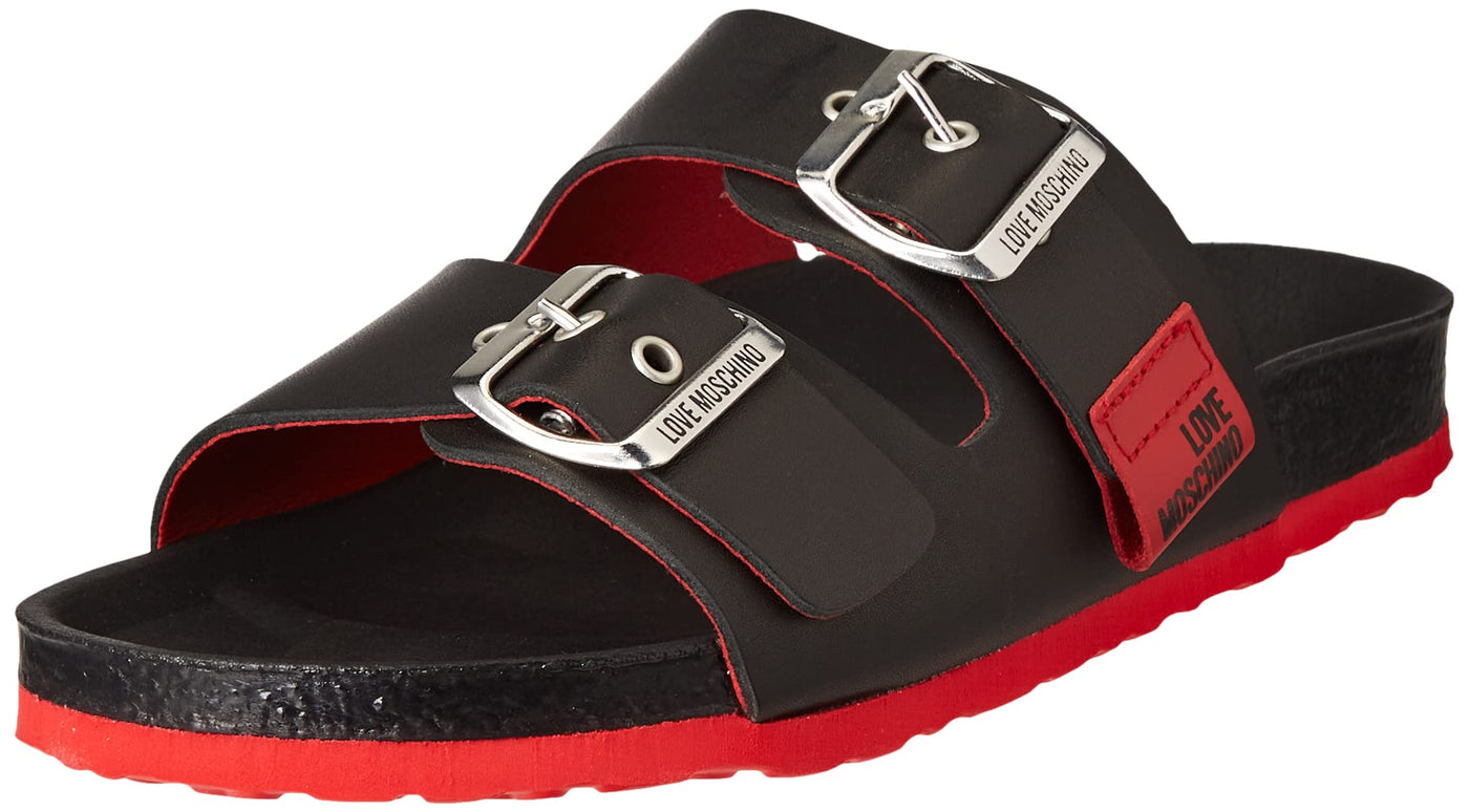 Love Moschino JA28103G1EIAZ FLIP Flops Black